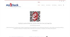 Desktop Screenshot of myecheck.com